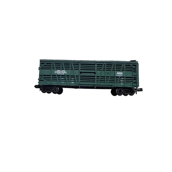 Green Atlas Cattle Cars 2252 N Scale New York Central NYC w Original Box - Picture 5 of 9
